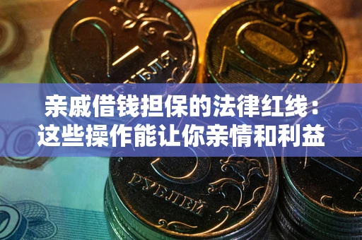 济南亲戚借钱担保的法律红线：这些操作能让你亲情和利益两不误