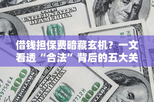济南借钱担保费暗藏玄机？一文看透“合法”背后的五大关键陷阱